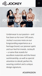 Mobile Screenshot of jockeyinternational.com